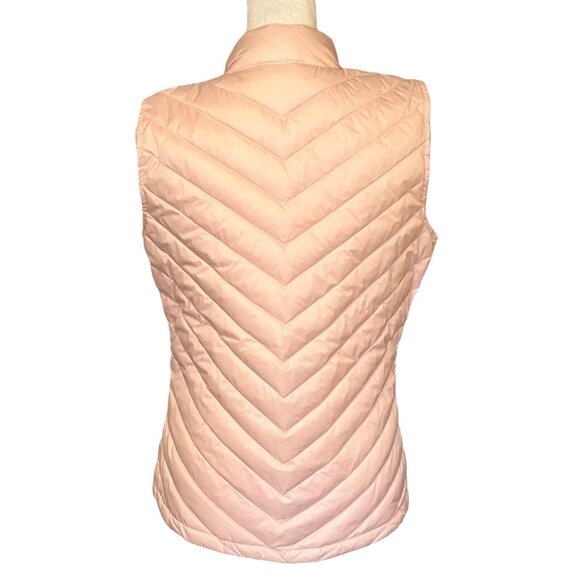 J. McLaughlin Pink Lumi Puffer Vest Size XS Quilted Goose Down Ballet Core NWOT - Picture 6 of 11